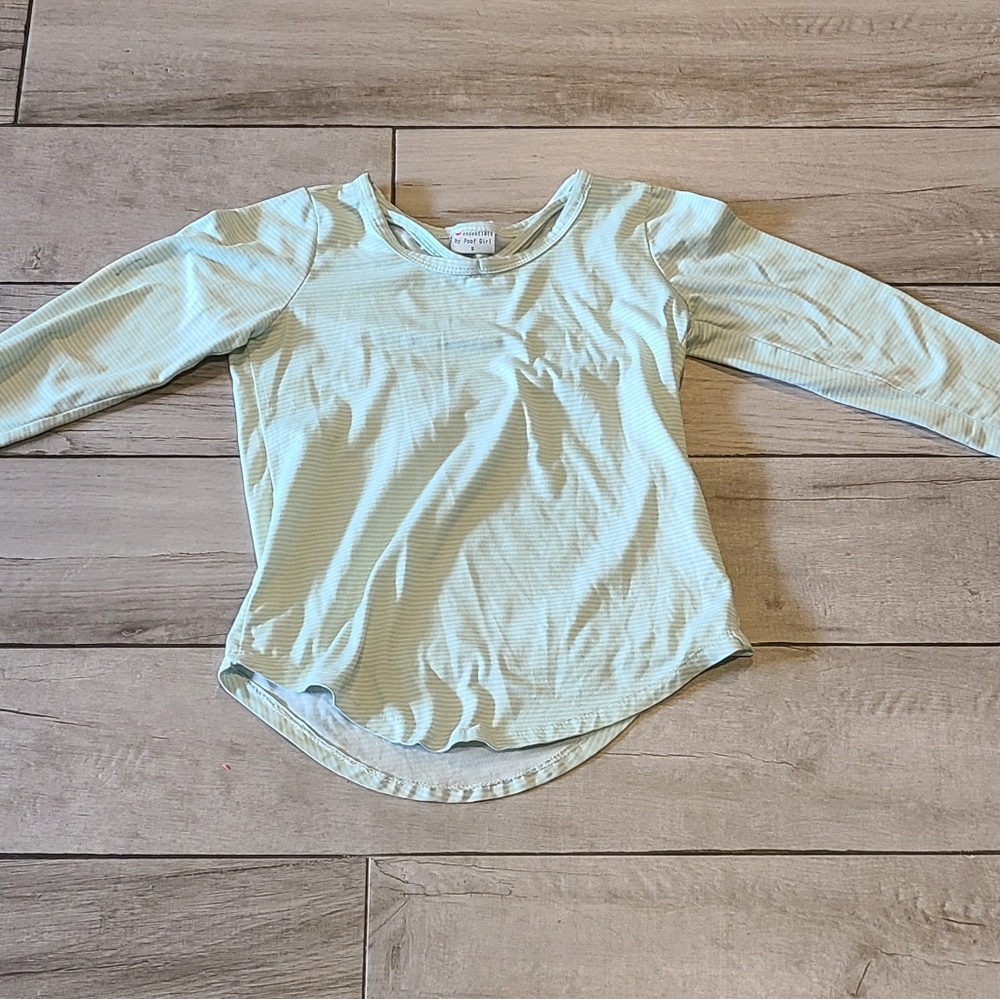 🍋‍🟩Poof Girl striped long sleeve tee🧁